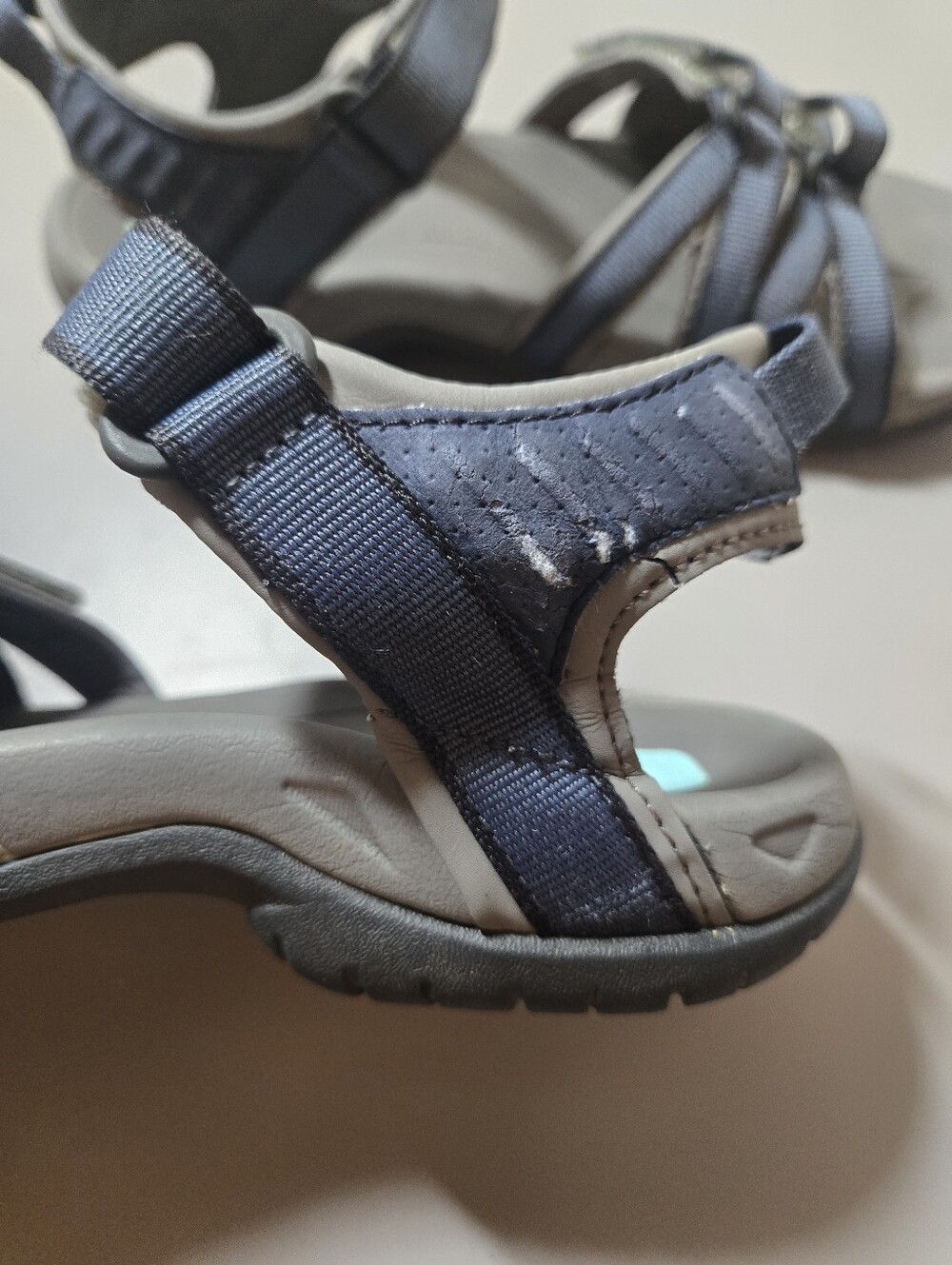 Teva Women's Tirra Hiking Sandals Navy Size 8 Comfort, Othotic, Gorpcore Granola - Picture 6 of 6